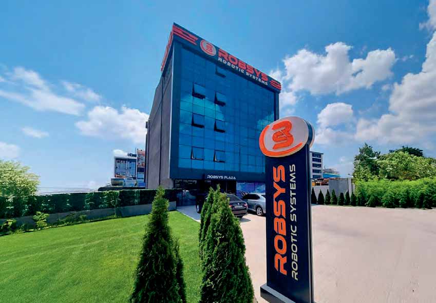 Robsys Plaza headquarters building in Istanbul, Türkiye